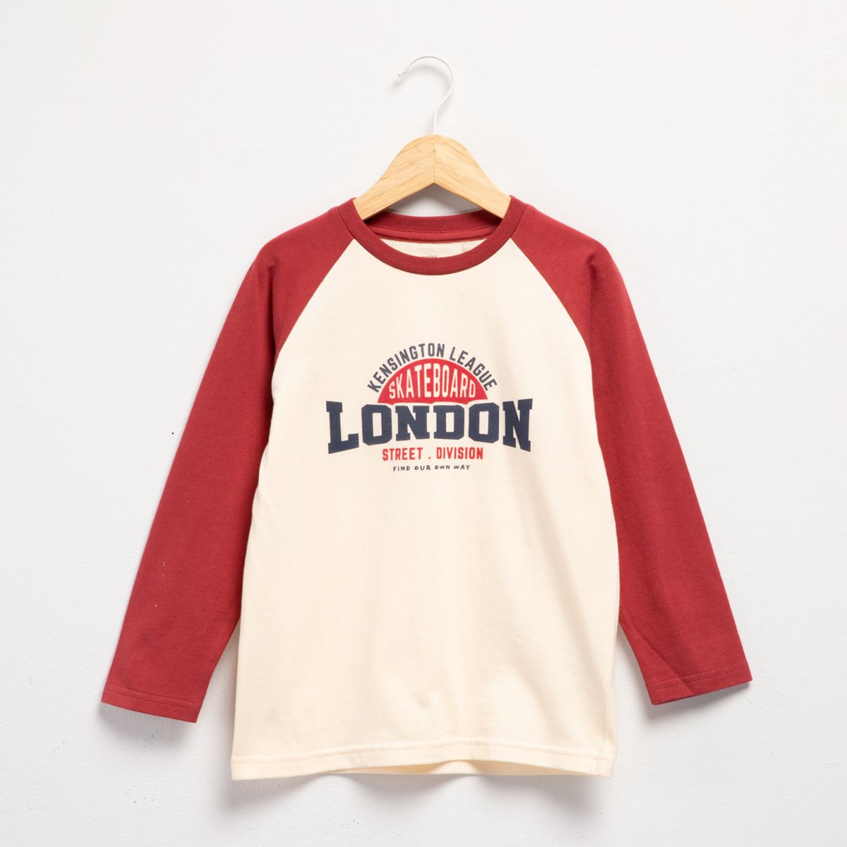 YAMP - Polera Niño Manga Larga Algodón Yamp