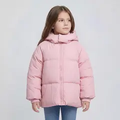 YAMP - Parka Niña Repelente Al Agua Con Interior De Polar