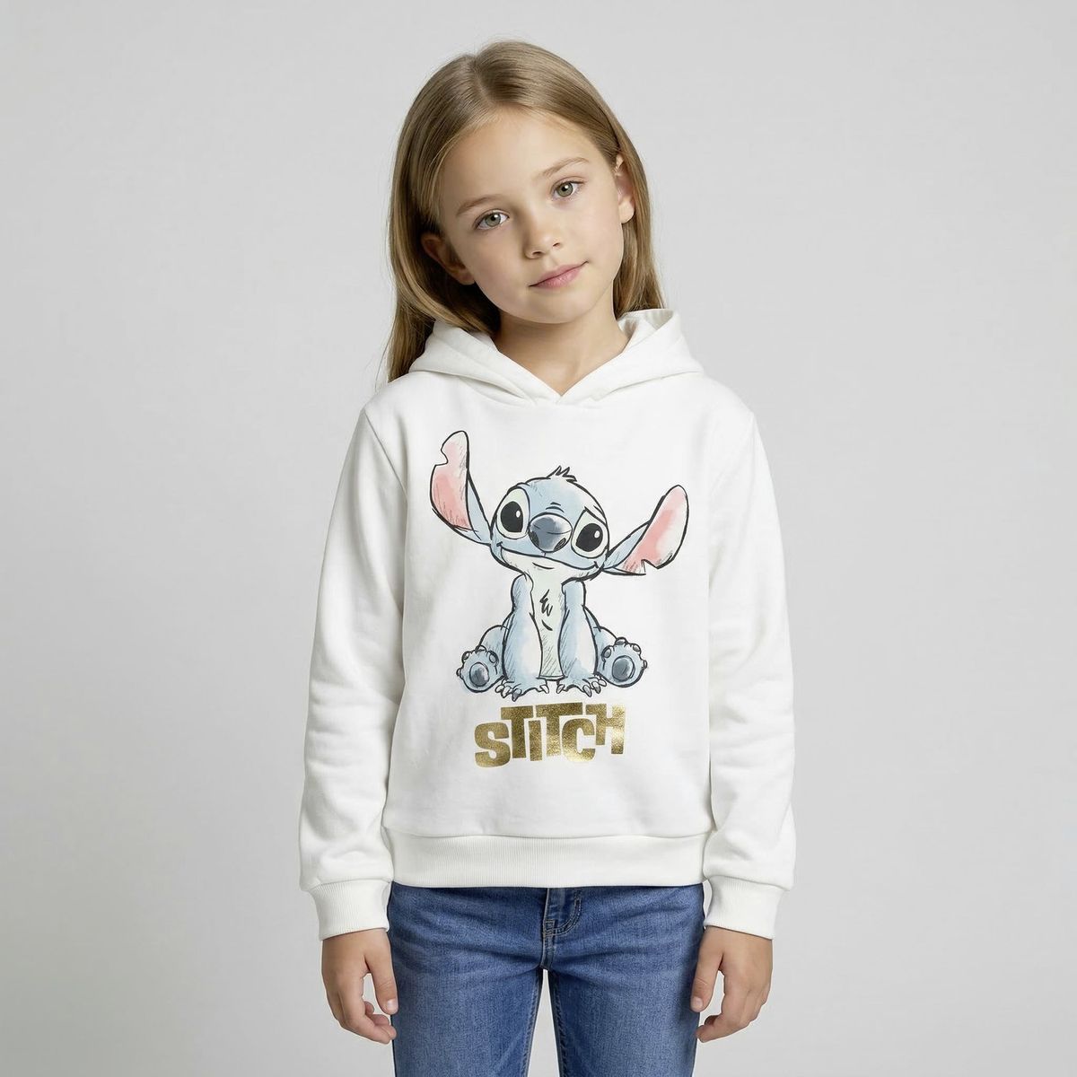 LILO & STITCH - Polerón Niña Algodón Lilostitch