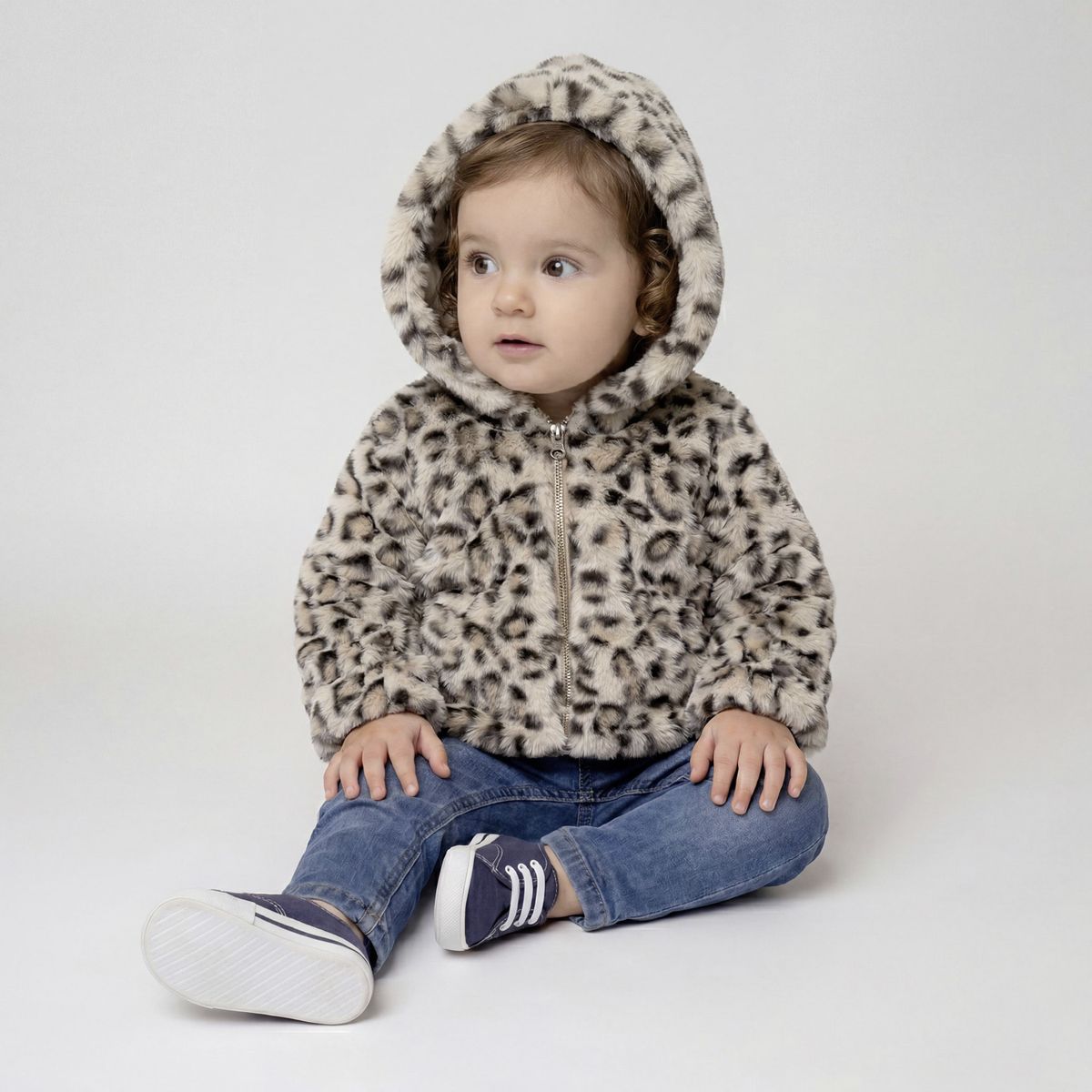 YAMP - Chaqueta Peluda Bebé Niña Yamp