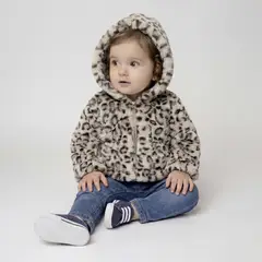 YAMP - Chaqueta Peluda Bebé Niña
