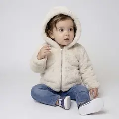 YAMP - Chaqueta Peluda Bebé Niña