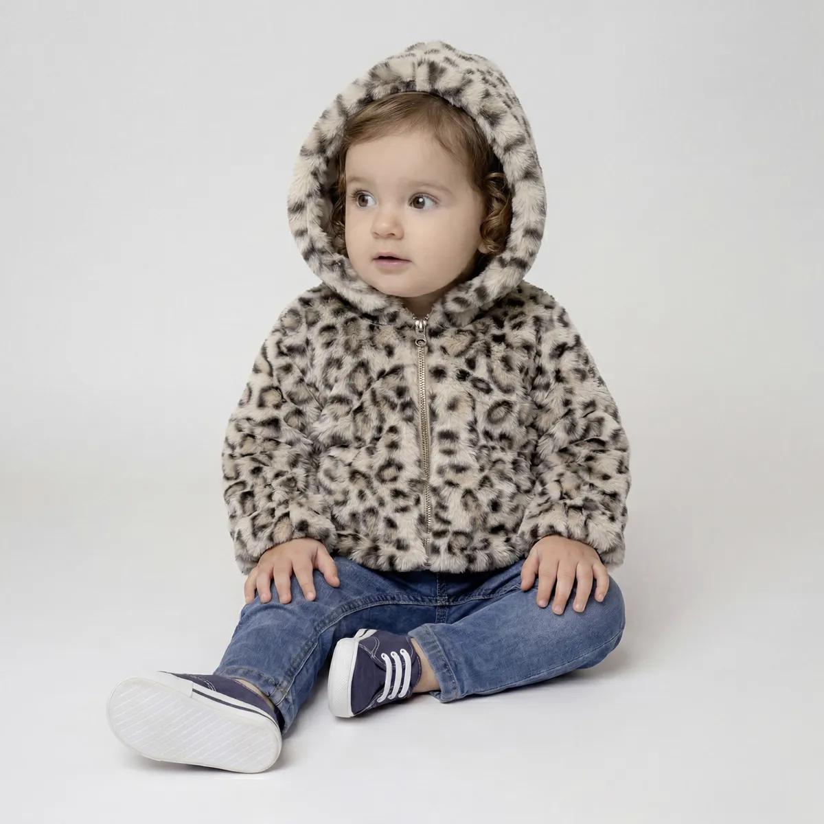 YAMP - Chaqueta Peluda Bebé Niña Yamp