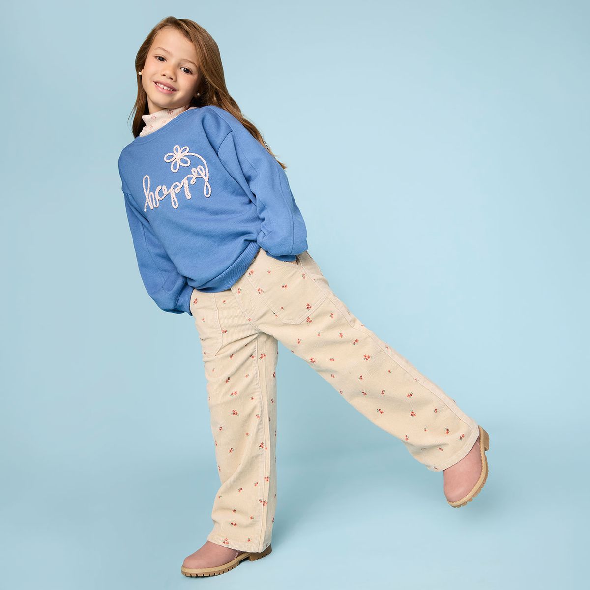 YAMP - Pantalón Niña Cotelé Yamp