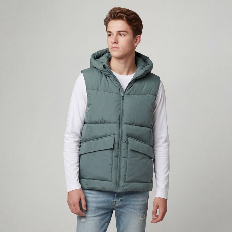 Parka Niño Sin Mangas