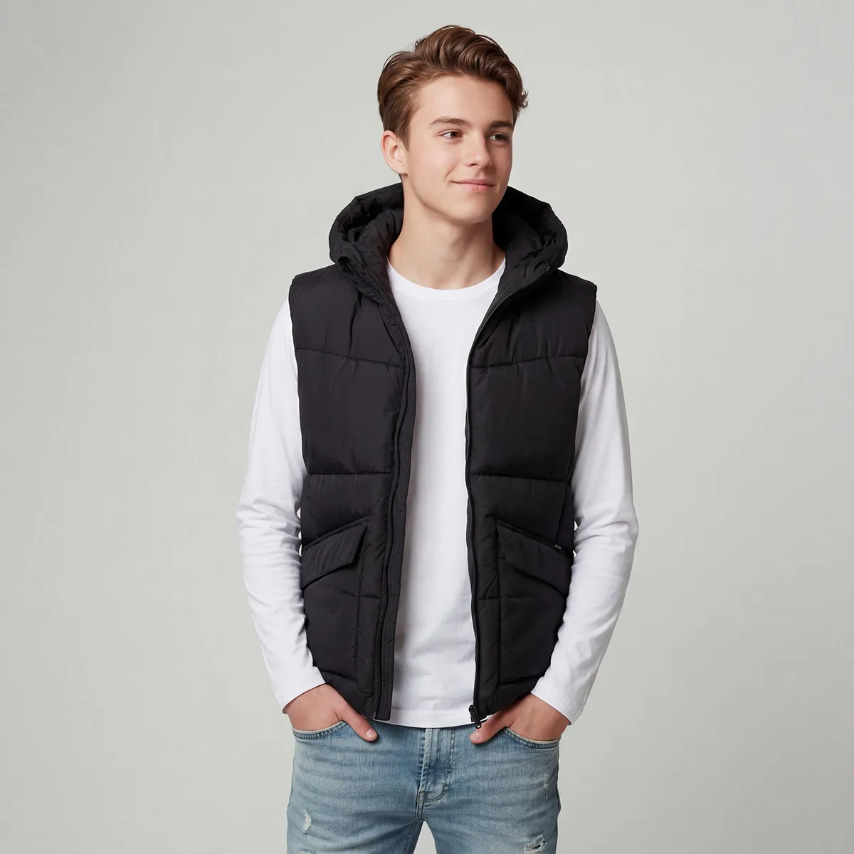 FEDERATION - Parka Niño Sin Mangas Federation
