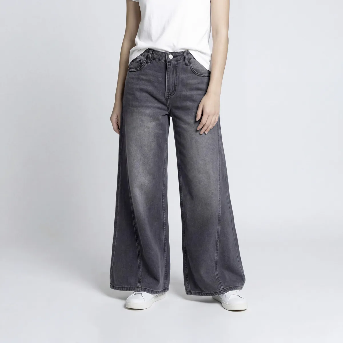 ELEVEN - Jeans Super Wide Leg Niña