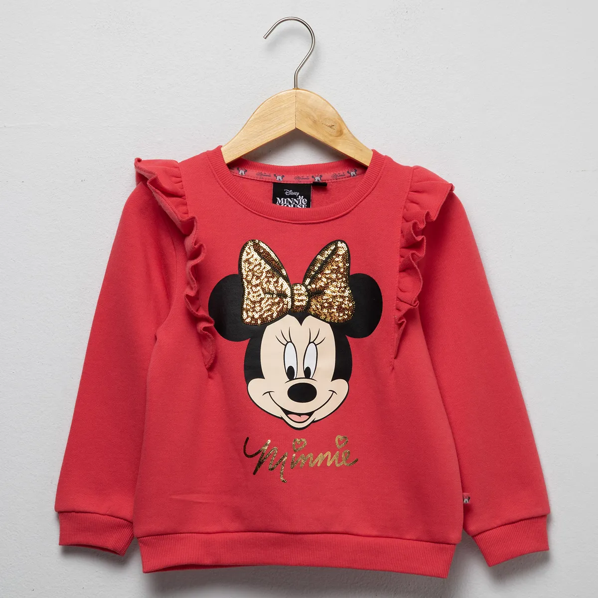 MINNIE - Polerón Niña Algodón Minnie