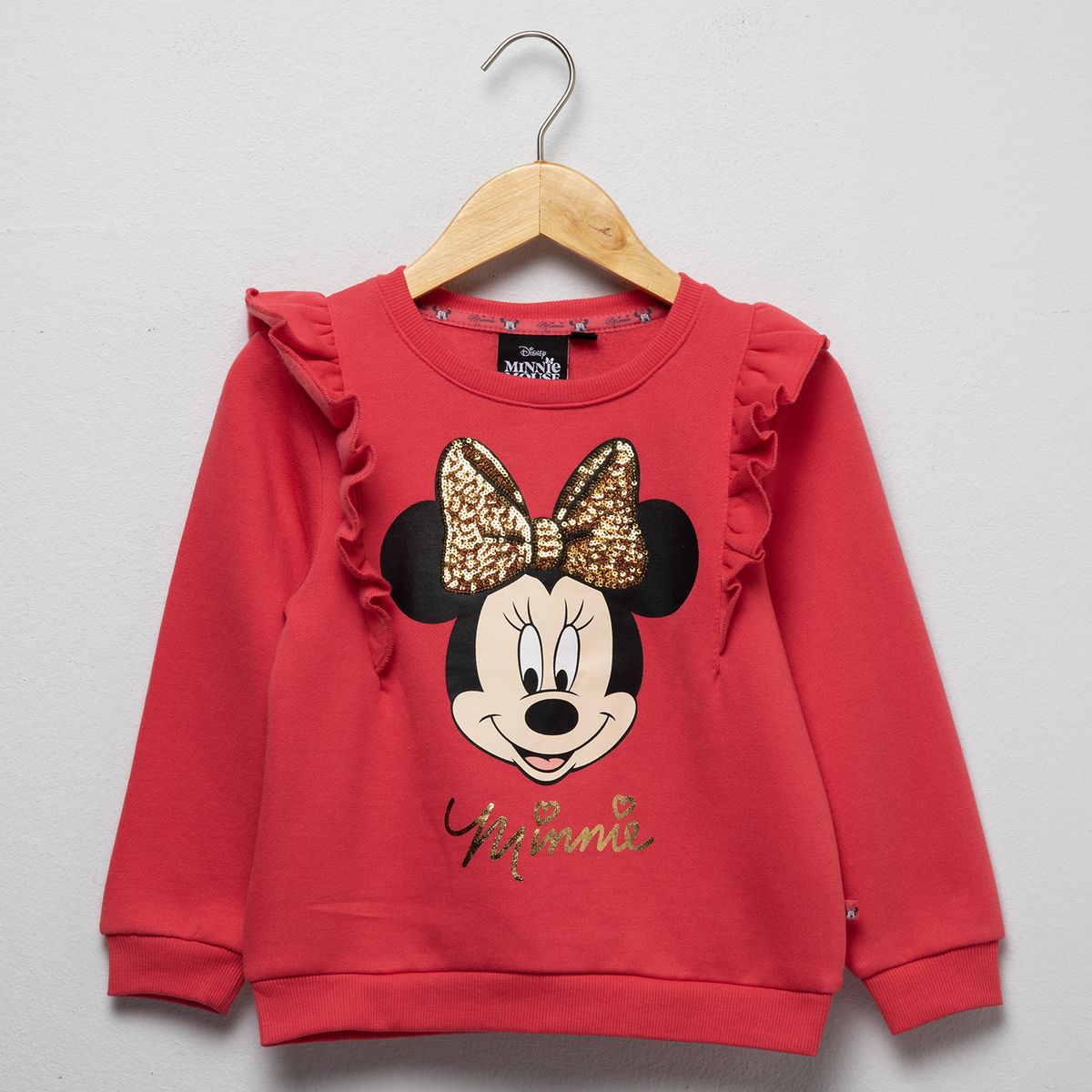 MINNIE - Polerón Niña Algodón Minnie