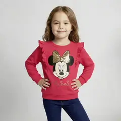 MINNIE - Polerón Niña Algodón