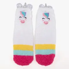 YAMP - Calcetines Antideslizantes Unicornio Infantiles