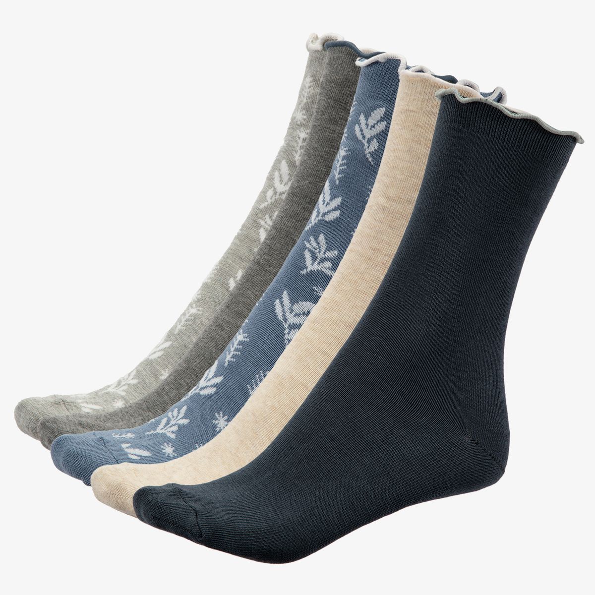 BLU - Pack De 5 Calcetines Mujer Blu
