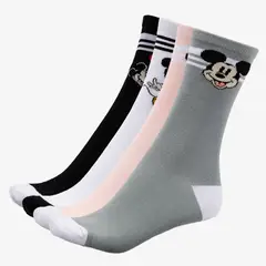 DISNEY - Pack De 5 Calcetines Mujer