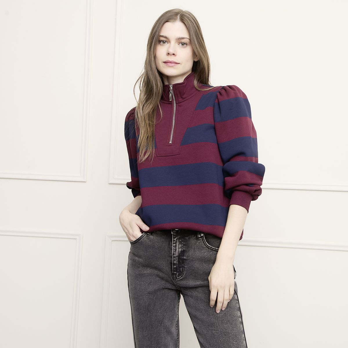 BASEMENT - Polerón Algodón Mujer Basement