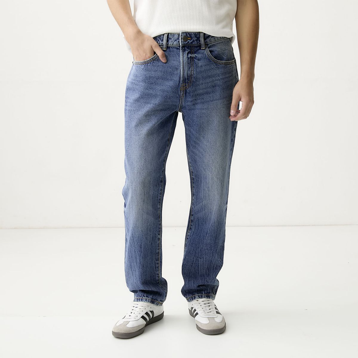 BASEMENT - Jeans Straight Hombre Basement