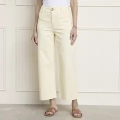 BASEMENT - Pantalón Flare Tiro Medio Mujer