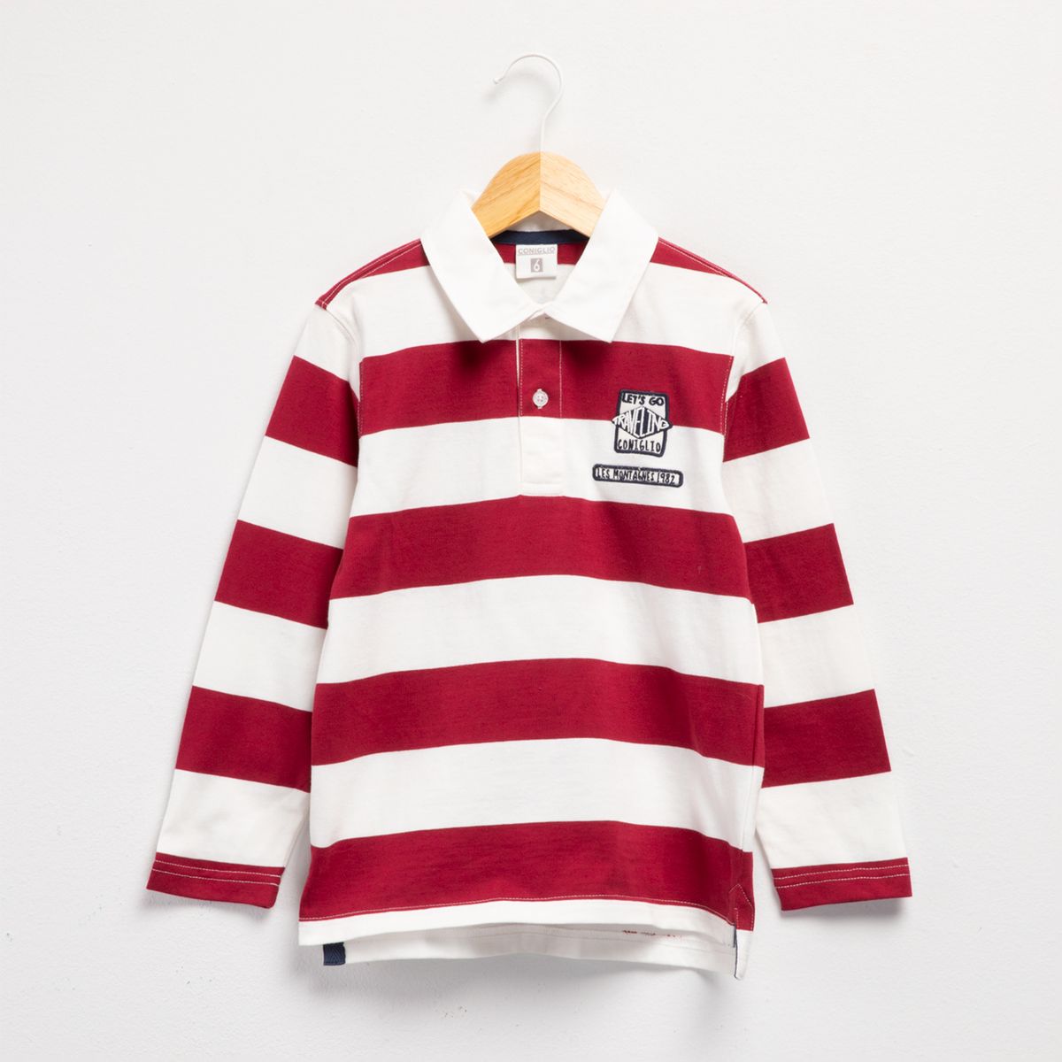 CONIGLIO - Polera Niño Manga Larga Algodón Coniglio