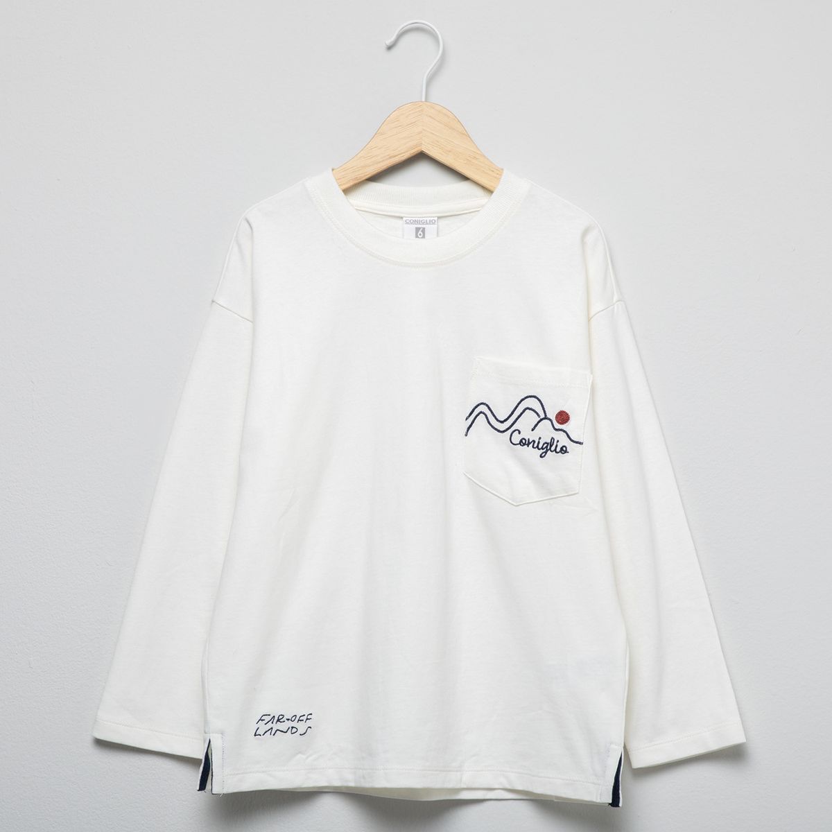 CONIGLIO - Polera Niño Manga Larga Algodón Coniglio