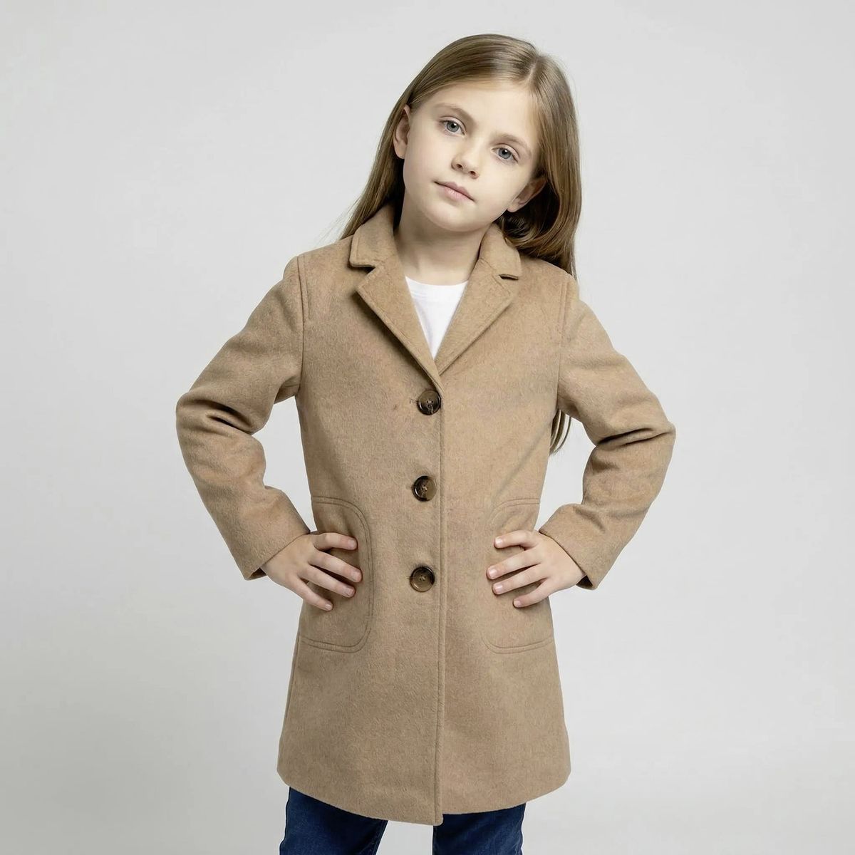 CONIGLIO - Abrigo Niña 30% Lana Coniglio