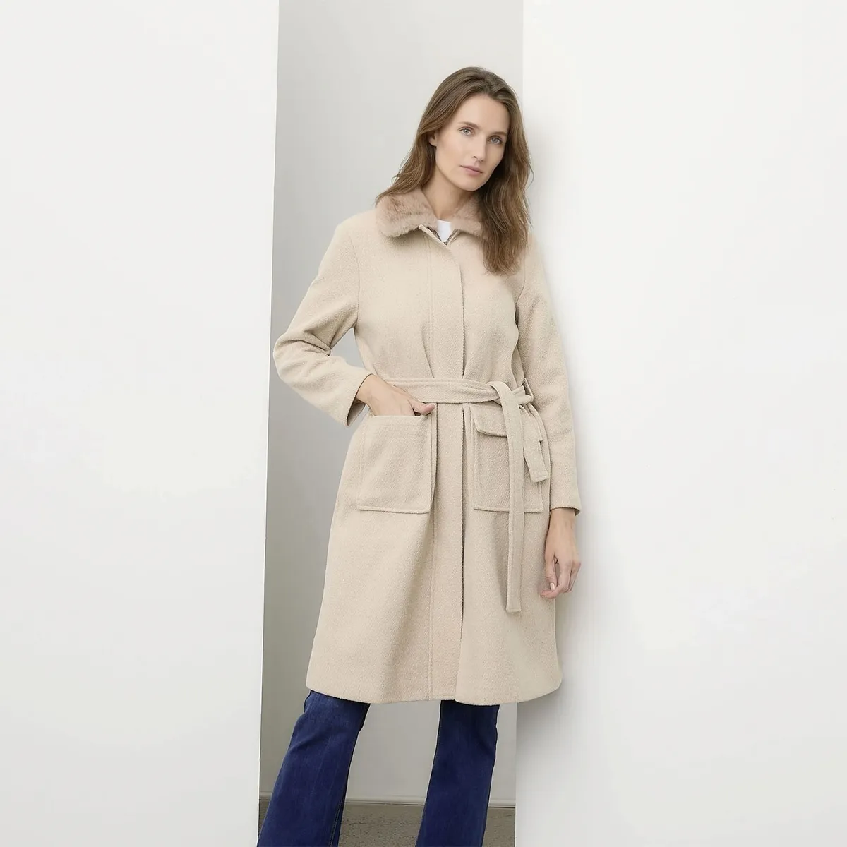 APOLOGY - Chaqueta Cuello Pelo Mujer Apology