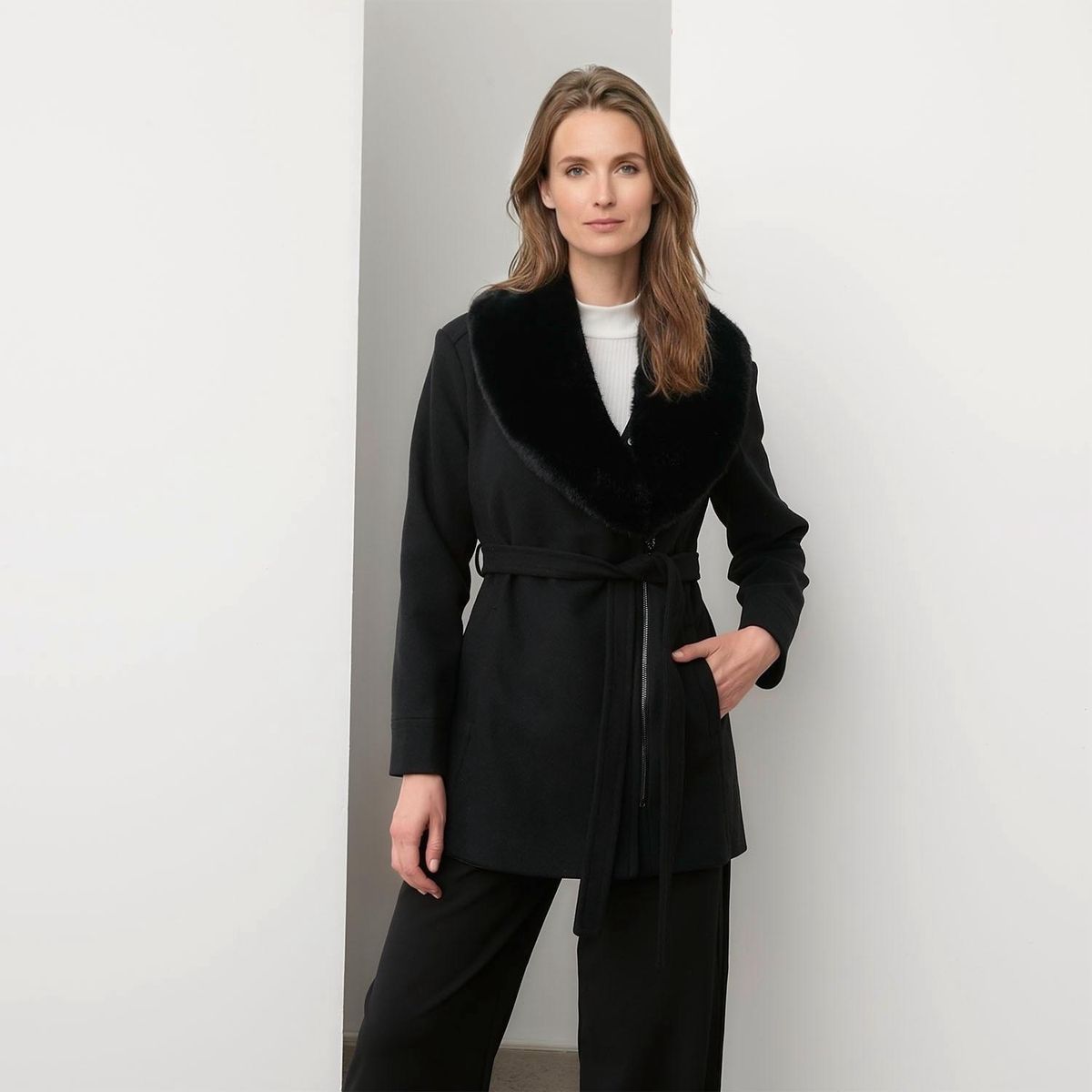 APOLOGY - Chaqueta Cuello Pelo Mujer Apology