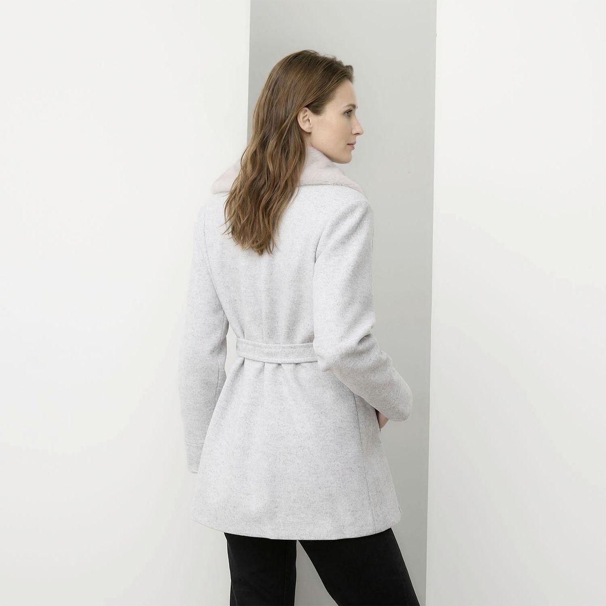 APOLOGY - Chaqueta Cuello Pelo Mujer Apology