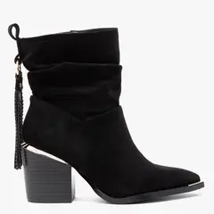 MOSSIMO - Botín Mujer Negro