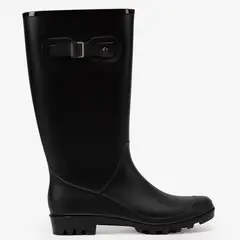 SYBILLA - Bota de Agua Mujer Negro