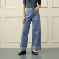 Jeans Wide Leg Mujer