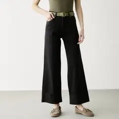 BASEMENT - Jeans Wide Leg Mujer