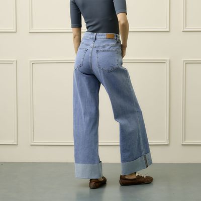 Imagen 2 del producto Jeans Wide Leg Mujer