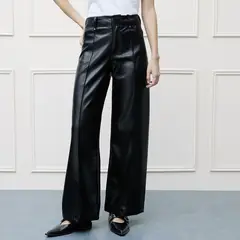 BASEMENT - Jeans Wide Leg Mujer