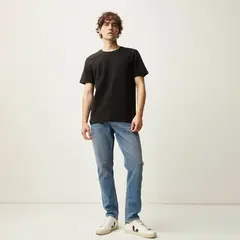 BASEMENT - Jeans Slim Fit Hombre Algodón Semi Elasticado