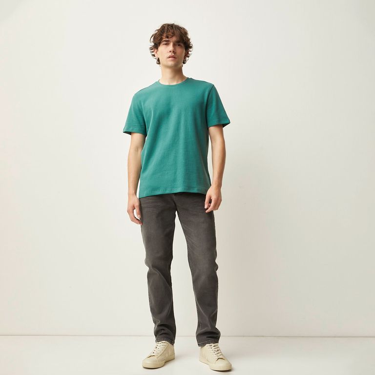 Jeans Slim Fit Hombre Algodón Semi Elasticado