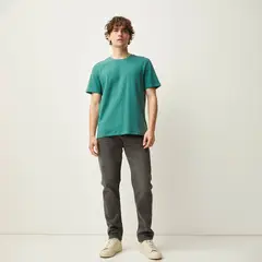 BASEMENT - Jeans Slim Fit Hombre Algodón Semi Elasticado