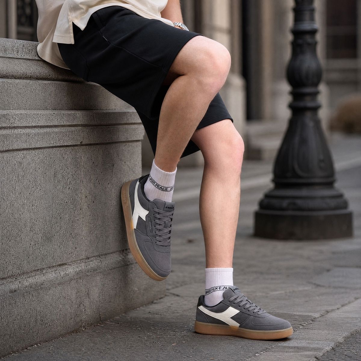 DIADORA - Bagol Zapatilla Urbana Hombre Negro Diadora