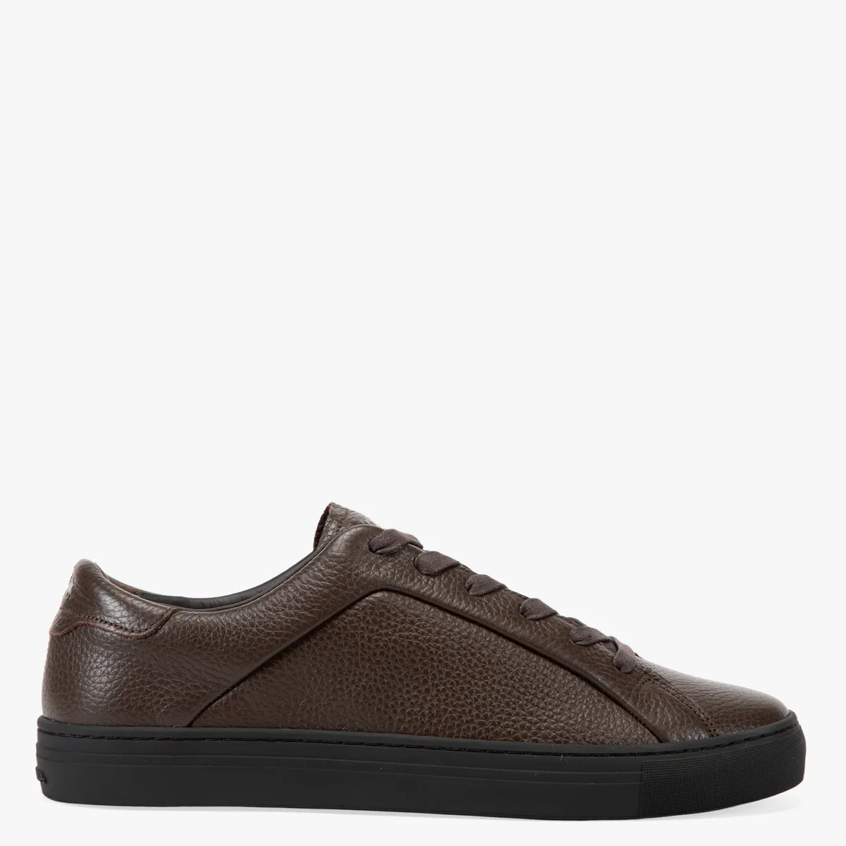 LA MARTINA - Zapatilla Urbana Hombre Cuero Café La Martina