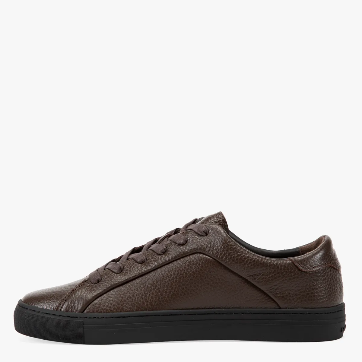 LA MARTINA - Zapatilla Urbana Hombre Cuero Café La Martina