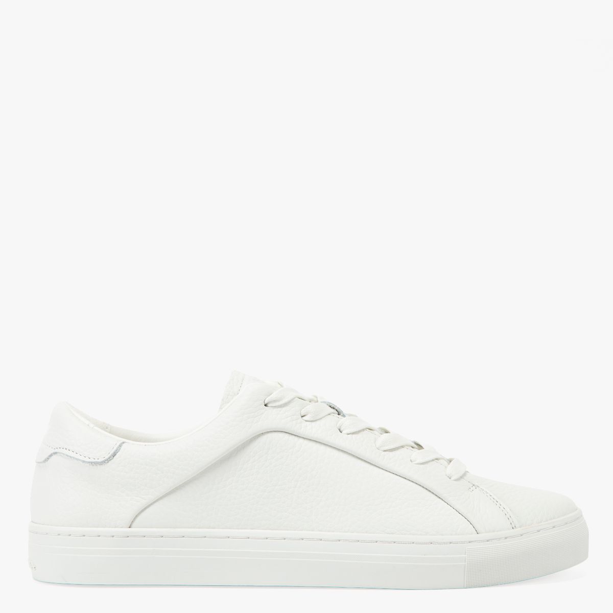 LA MARTINA - Zapatilla Urbana Hombre Cuero Blanco La Martina