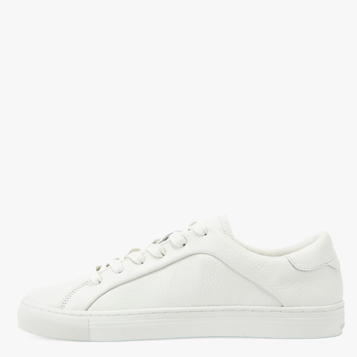 LA MARTINA - Zapatilla Urbana Hombre Cuero Blanco La Martina