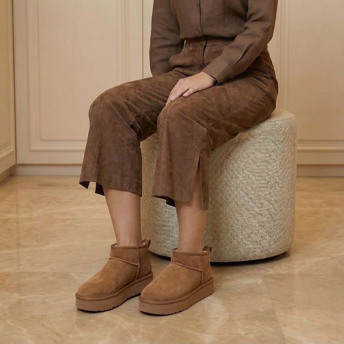 SYBILLA - Botín Mujer Café Sybilla