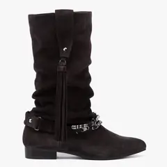 APOLOGY - Bota Mujer Cuero Café