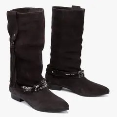 APOLOGY - Bota Mujer Cuero Café