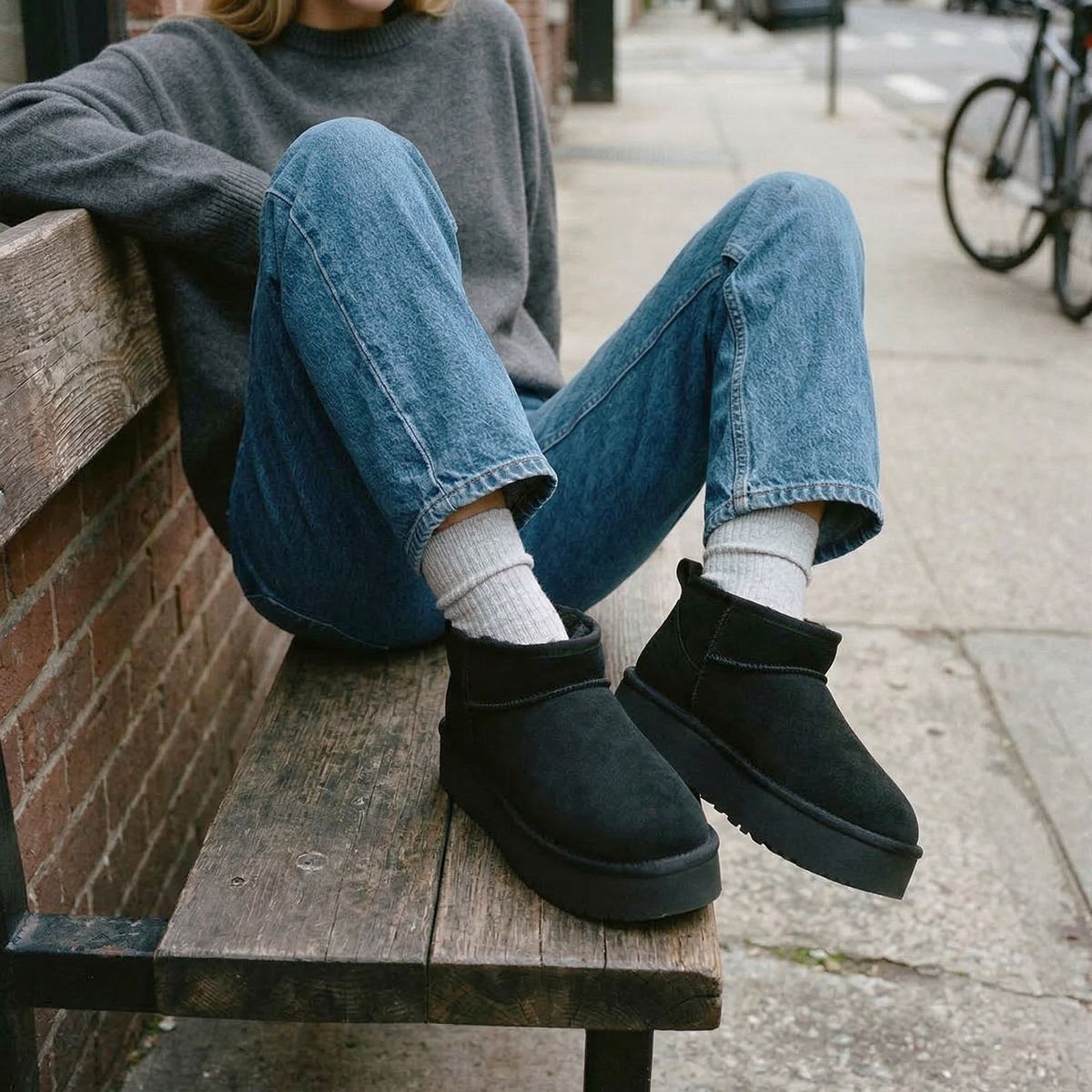 SYBILLA - Botín Mujer Negro Sybilla