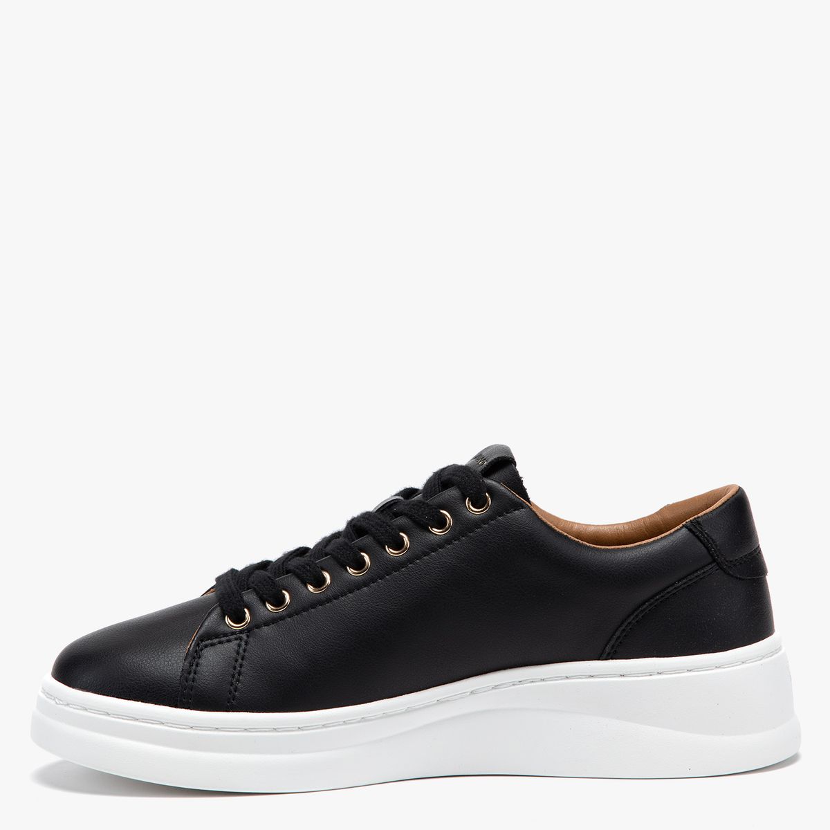 APOLOGY - Camp Zapatilla Urbana Mujer Cuero Negro Apology