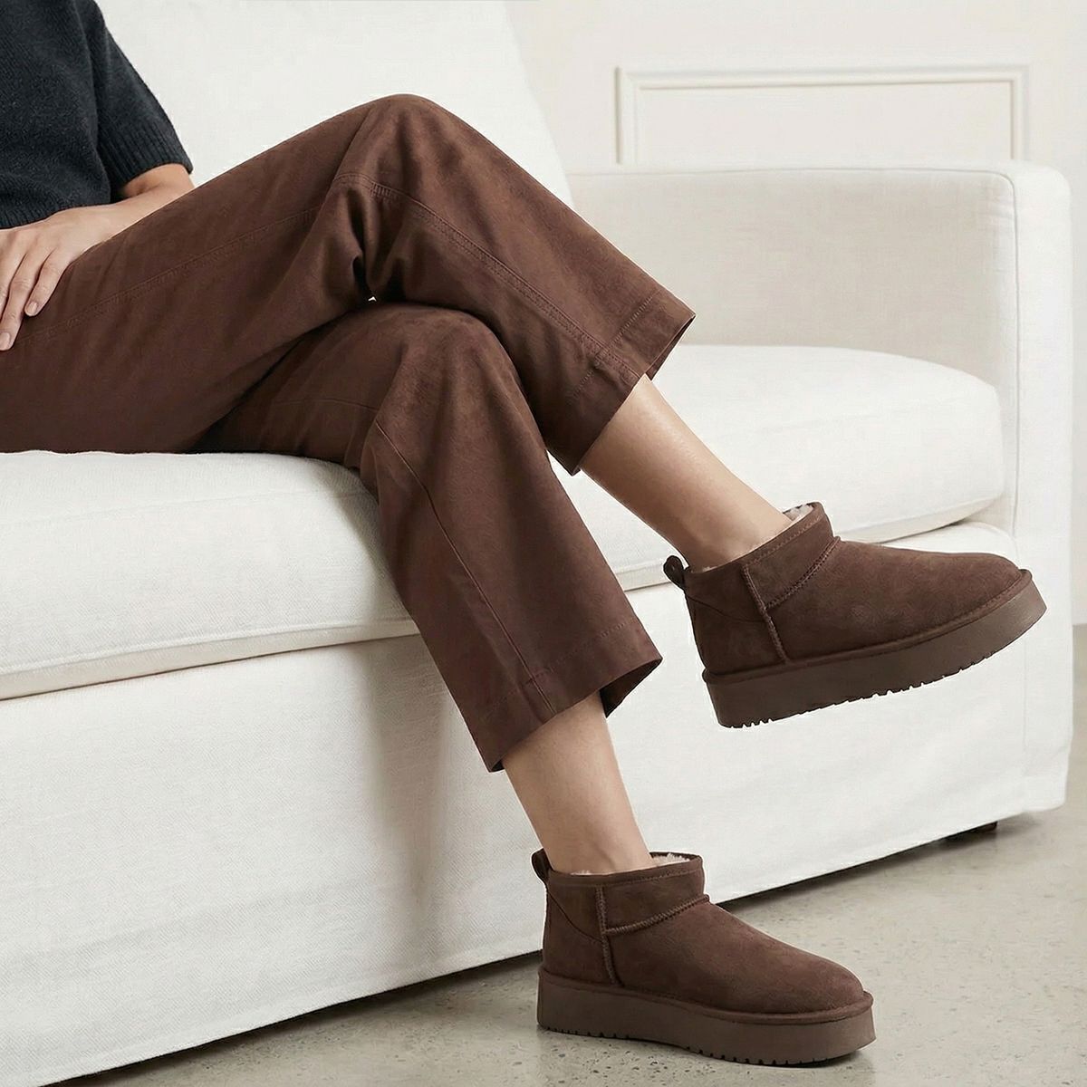 SYBILLA - Botín Mujer Café Sybilla