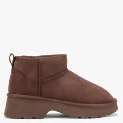 UNIVERSITY CLUB - Bota Mujer Café