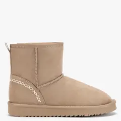 UNIVERSITY CLUB - Bota Mujer Beige