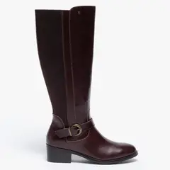 APOLOGY - Bota Mujer Cuero Café