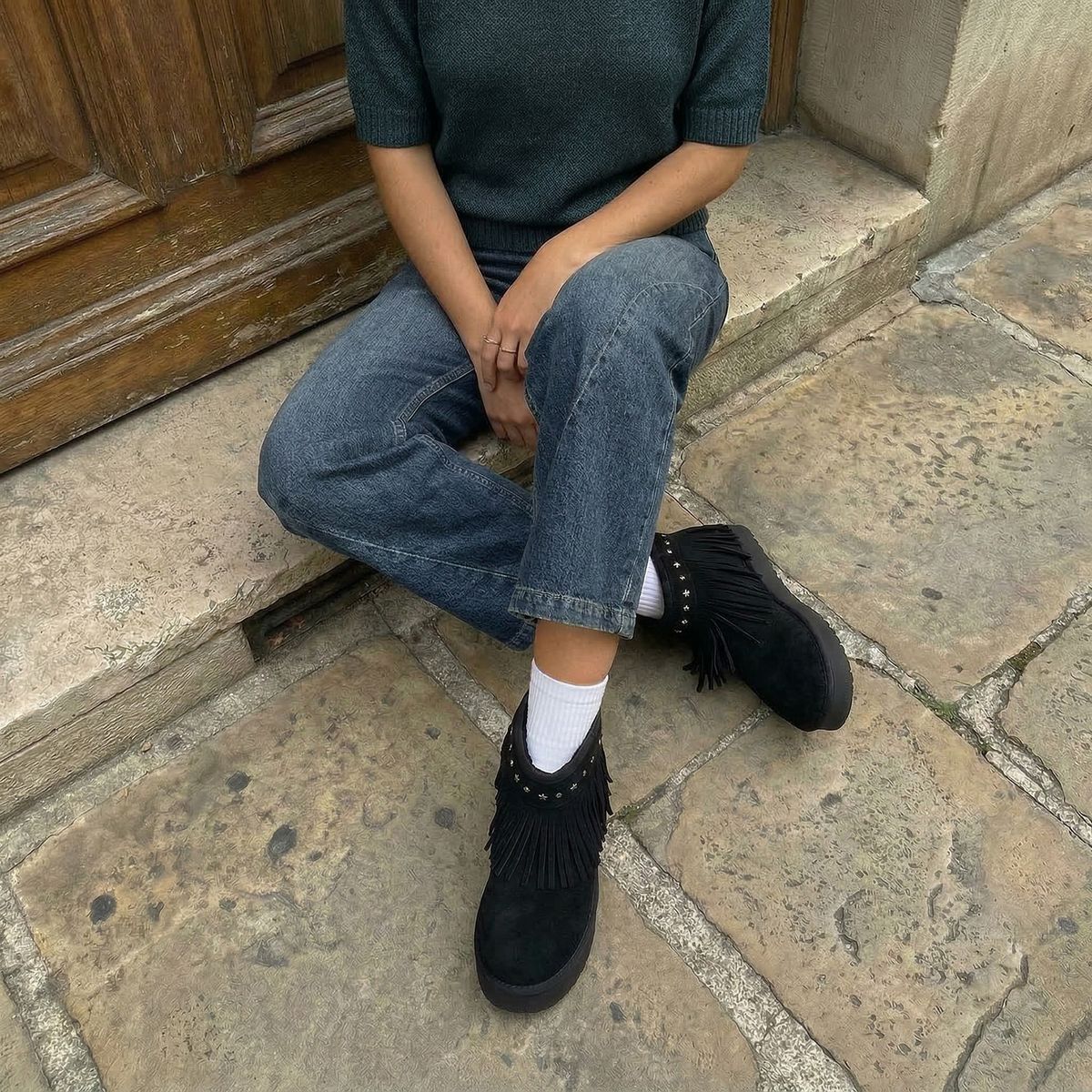 SYBILLA - Botín Mujer Negro Sybilla